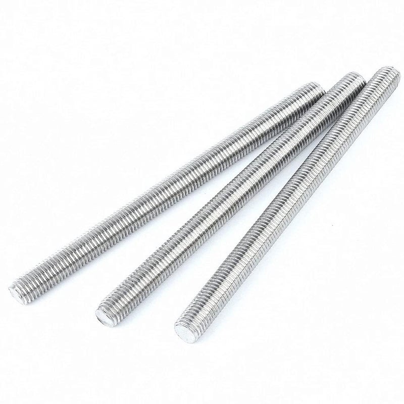 Hooshing 3PCS M2 x 100mm Stainless Steel Fully Threaded Rod, Long Threaded Screw Right Hand Threads - Image 1